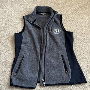 Gray Alpha Phi vest gray